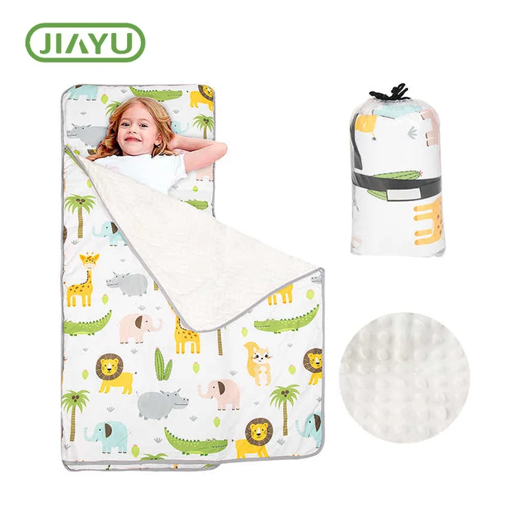 Blue Toddler Camping nap bag