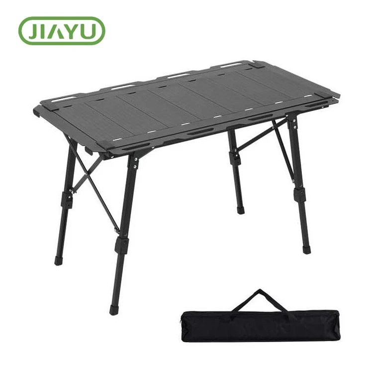 Plegando a tavola di camping aluminium